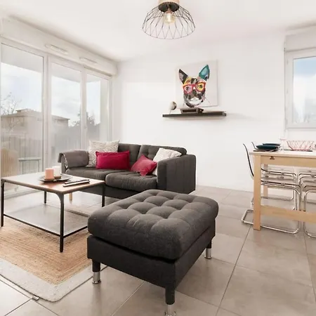 Daurade Balcon Parking Free - Bus Proche Centre Apartment Toulouse